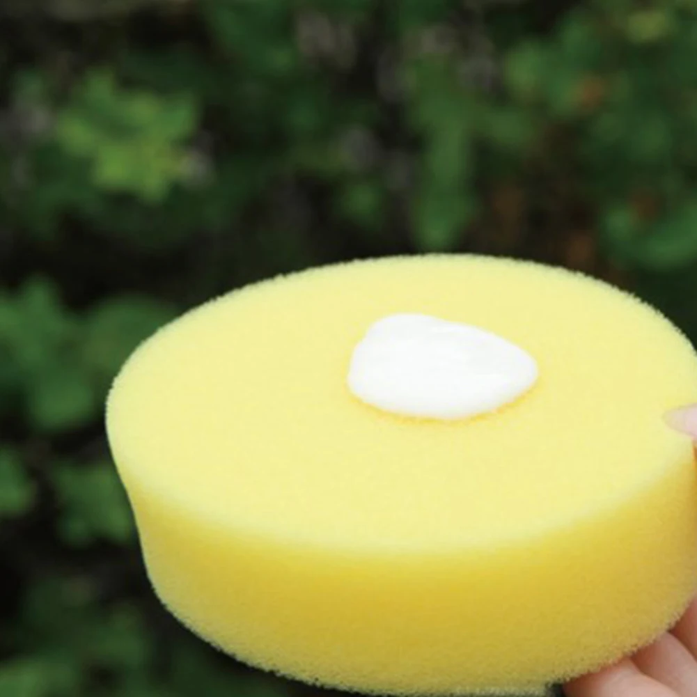 12pcs Car Polishing And Waxing Sponge Round Without Edge Pressing Sponge Block Paraffin Wax With Dense, Fine Holes Easy To Scrub
12pcs Car Polishing And Waxing Sponge Round Without Edge Pressing Sponge Block Paraffin Wax With Dense, Fine Holes Easy To Scrub