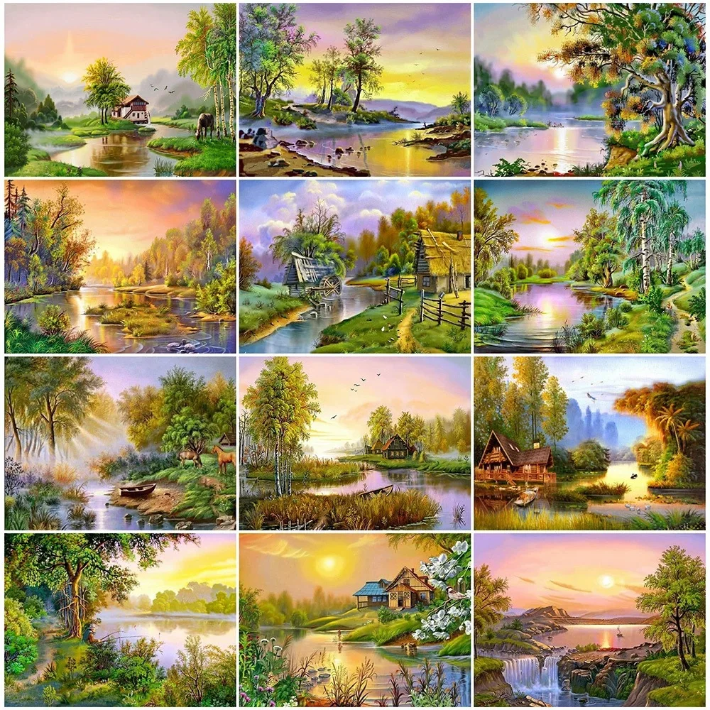 Алмазная 5D картина «сделай сам» для отдыха, деревенский пейзаж, полная вышивка, мозаичные картины, вышивка крестиком, набор для рукоделия, домашний декор, подарок 
Алмазная 5D картина «сделай сам» для отдыха, деревенский пейзаж, полная вышивка, мозаичные картины, вышивка крестиком, набор для рукоделия, домашний декор, подарок