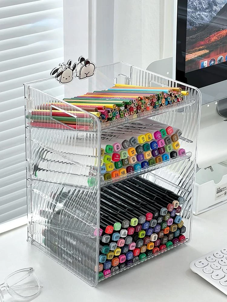 Acrylic Transparent Marker Holder Stationery Storage Box Pen Pencil Desk Marker Organizer Office School Supplies Storage Shelf
Acrylic Transparent Marker Holder Stationery Storage Box Pen Pencil Desk Marker Organizer Office School Supplies Storage Shelf