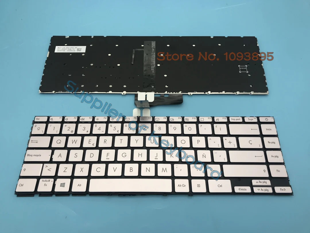 

New For ASUS ZenBook UM425 UM425UA UM425IA UX425 UX425E UX425EA UX425JA Laptop Latin Spanish Keyboard Backlit