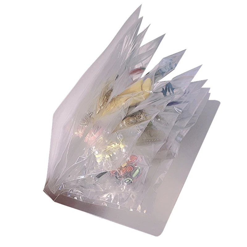 Clear Jewelry Storage Book Gifts Jewelry Zip-lock Bag Reclosable Necklace Bags Transparent Portable Earring Holder
Clear Jewelry Storage Book Gifts Jewelry Zip-lock Bag Reclosable Necklace Bags Transparent Portable Earring Holder