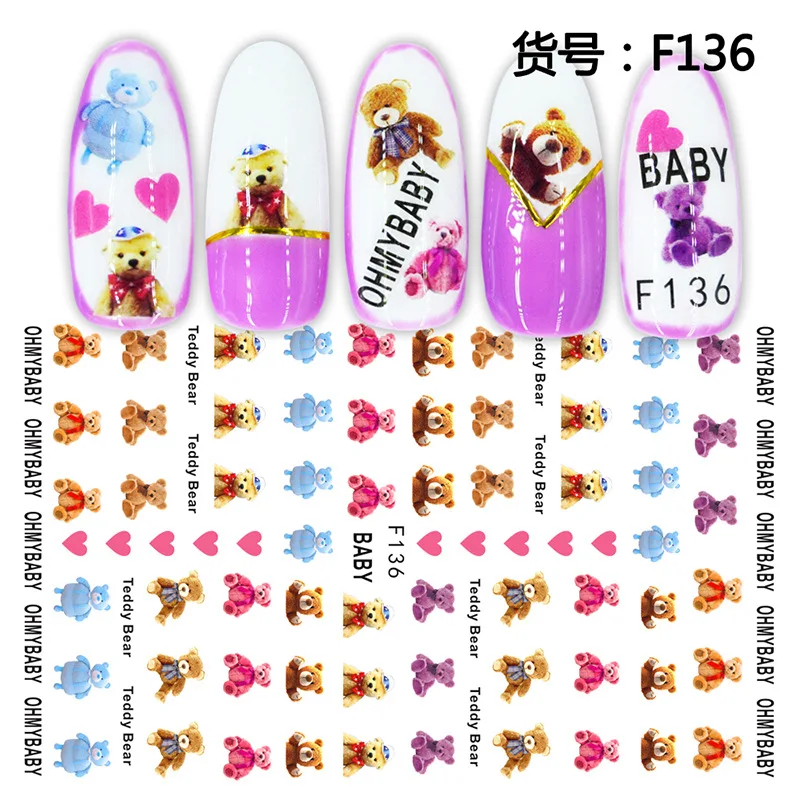 Disney Cartoon Bear Cat 3D Nail Decals Adhesive Stickers Nail Decorations Anime Disney Princess Nail Stickers Nail Sliders
Disney Cartoon Bear Cat 3D Nail Decals Adhesive Stickers Nail Decorations Anime Disney Princess Nail Stickers Nail Sliders