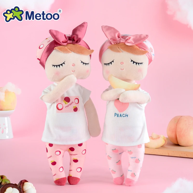 34cm Soft Metoo Fruit Angela Doll Stuffed Plush Toys Watermelon Peach Fresh Cute Kawaii Kids Birthday Christmas Gift for Girls
34cm Soft Metoo Fruit Angela Doll Stuffed Plush Toys Watermelon Peach Fresh Cute Kawaii Kids Birthday Christmas Gift for Girls