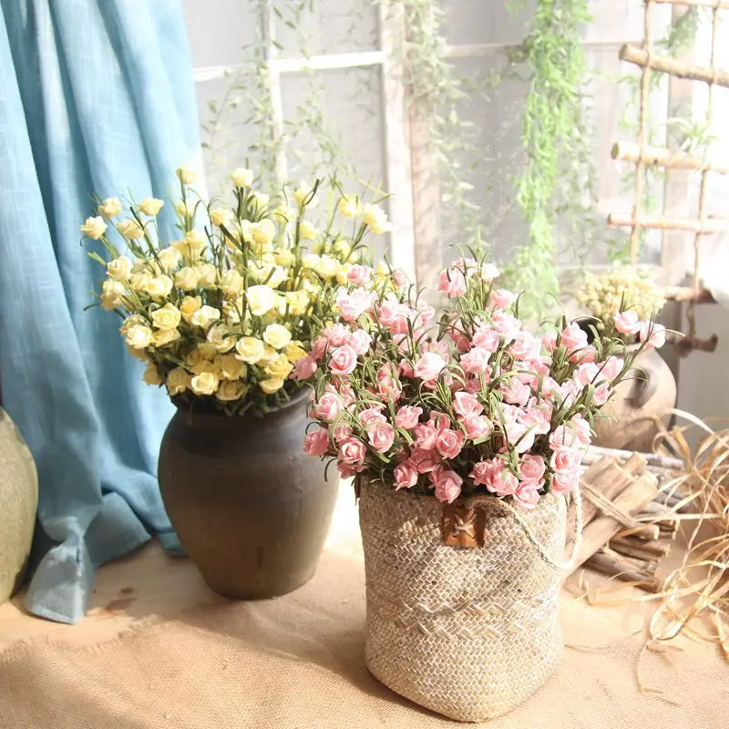 1Bunch Artificial Rose Flower Fake PE Flowers Floral Wedding Bouquet Bridal Hydrangea Decor Home Garden Decor European
1Bunch Artificial Rose Flower Fake PE Flowers Floral Wedding Bouquet Bridal Hydrangea Decor Home Garden Decor European