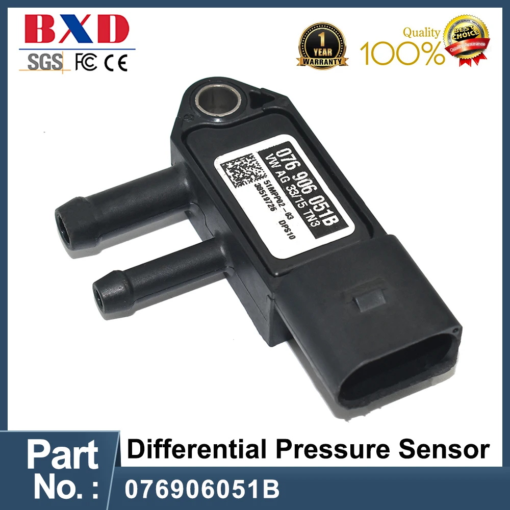 076906051B Differential Pressure Sensor For AUDI A3, SEAT ALHAMBRA IBIZA, SKODA FABIA SUPERB OCTAVIA, VW AMAROK BEETLE CRAFTER
076906051B Differential Pressure Sensor For AUDI A3, SEAT ALHAMBRA IBIZA, SKODA FABIA SUPERB OCTAVIA, VW AMAROK BEETLE CRAFTER