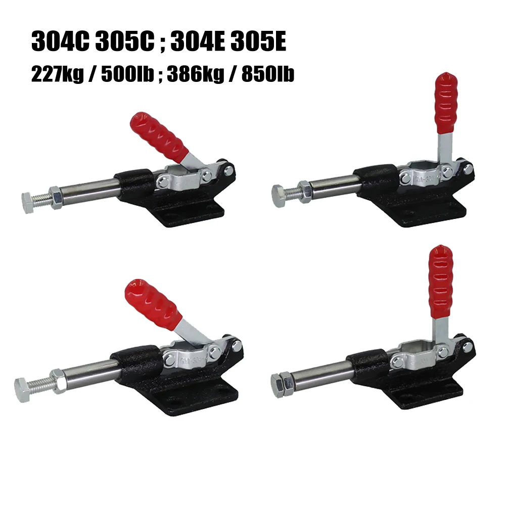 1pc 227kg-386kg Metal Horizontal Toggle Clamp Push Pull Type Quick Release Clamp Hand Tool GH-304C GH-304E GH-305C GH-305E
1pc 227kg-386kg Metal Horizontal Toggle Clamp Push Pull Type Quick Release Clamp Hand Tool GH-304C GH-304E GH-305C GH-305E