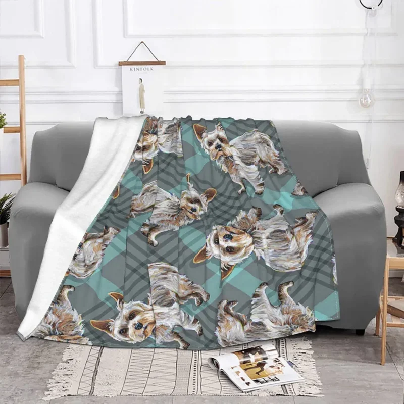Terrier Dog Puppy Plaid Flannel Spring Autumn Multifunction Soft Throw Blankets For Sofa Office Rug Piece
Terrier Dog Puppy Plaid Flannel Spring Autumn Multifunction Soft Throw Blankets For Sofa Office Rug Piece