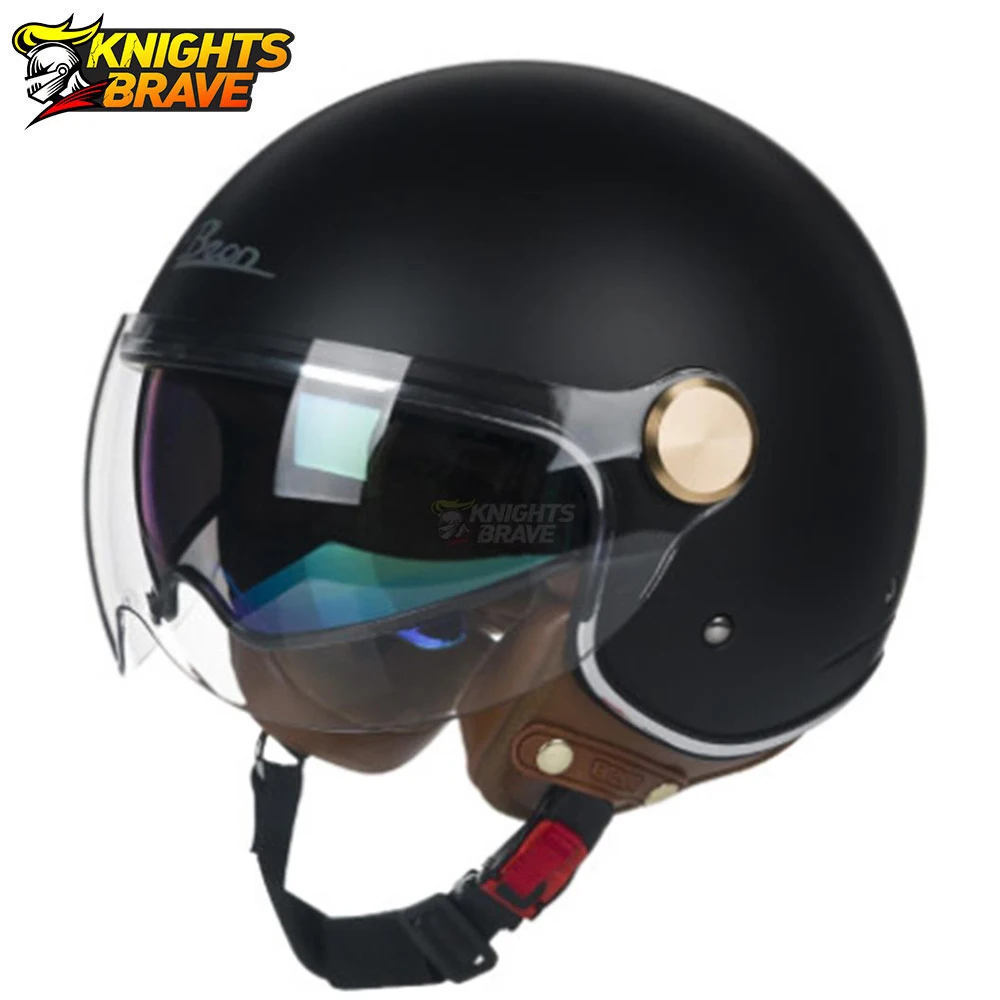 BEON Retro Motorcycle Helmet Men Moto Helmet Double Lens Open Face Motorcycle Racing Off Road Helmet Casco Moto Capacete Casque
BEON Retro Motorcycle Helmet Men Moto Helmet Double Lens Open Face Motorcycle Racing Off Road Helmet Casco Moto Capacete Casque