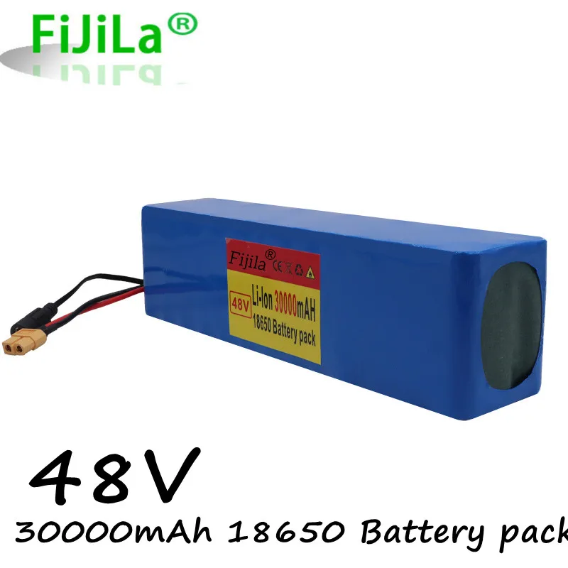 brand new 48V 30000mAh 1000w 13S3P XT60 48V Lithium ion Battery Pack 30000mah For 54.6v E-bike Electric bicycle Scooter with BMS
brand new 48V 30000mAh 1000w 13S3P XT60 48V Lithium ion Battery Pack 30000mah For 54.6v E-bike Electric bicycle Scooter with BMS