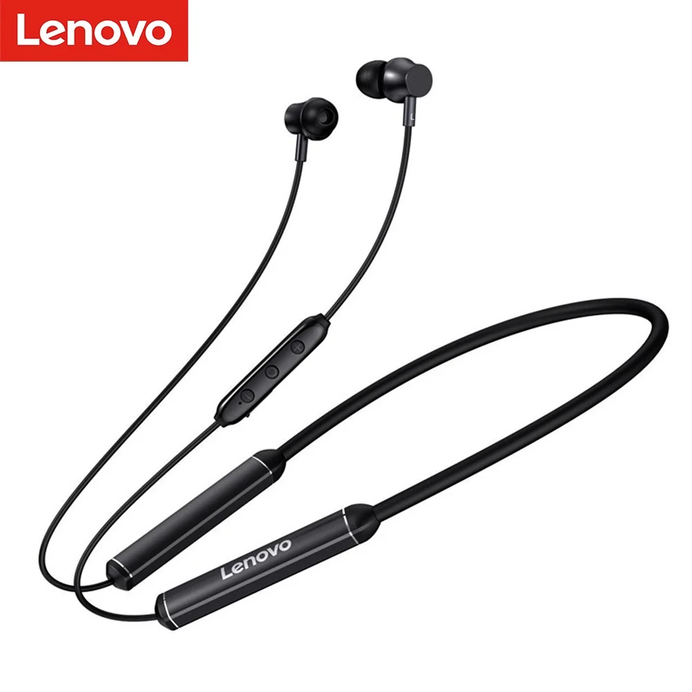Lenovo Bluetooth QE07 5.0 Wireless Headphones Waterproof Earbuds Noise Cancelling Microphone Magnetic Neckband Headphones
Lenovo Bluetooth QE07 5.0 Wireless Headphones Waterproof Earbuds Noise Cancelling Microphone Magnetic Neckband Headphones