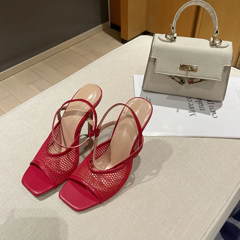 Women's Sandals Square Toe Summer Ladies Shoes High Heels Slip-on Sexy Fashion Female Sandal Party Wedding Shoes for Women 2022
Women's Sandals Square Toe Summer Ladies Shoes High Heels Slip-on Sexy Fashion Female Sandal Party Wedding Shoes for Women 2022