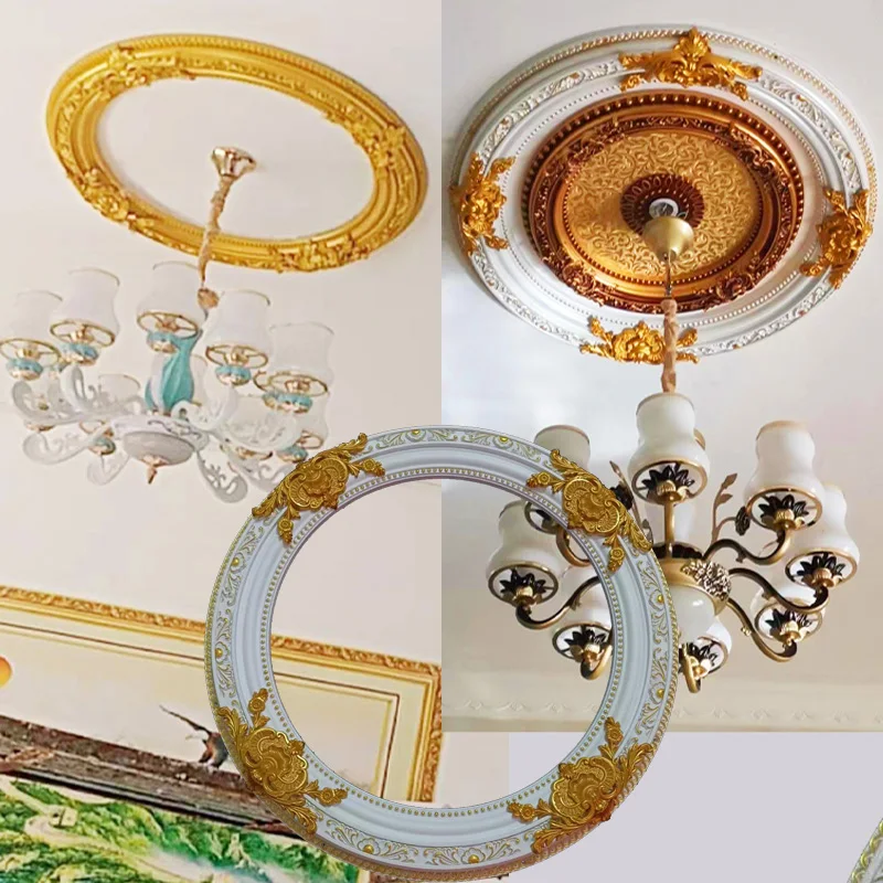 Потолочная люстра для дома, декоративная Гостевая лампа в форме купола для столовой, декоративное круглое кольцо, лампа в европейском стиле для бассейна, без пластыря
Потолочная люстра для дома, декоративная Гостевая лампа в форме купола для столовой, декоративное круглое кольцо, лампа в европейском стиле для бассейна, без пластыря