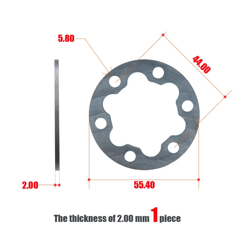 2/4/5mm E-Bike Electric Scooter Brake Pads Spacer Six Holes Disc Washer Wheel Aluminium Alliy E-Bike Scooter Brake Pads Spacer
2/4/5mm E-Bike Electric Scooter Brake Pads Spacer Six Holes Disc Washer Wheel Aluminium Alliy E-Bike Scooter Brake Pads Spacer