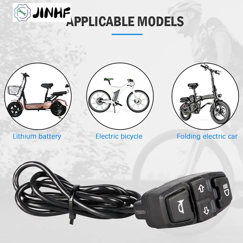 1PC 48V/36V Electric Bike Scooter Light Switch DK336 for Motorcycle Button Turn Signal Light
1PC 48V/36V Electric Bike Scooter Light Switch DK336 for Motorcycle Button Turn Signal Light