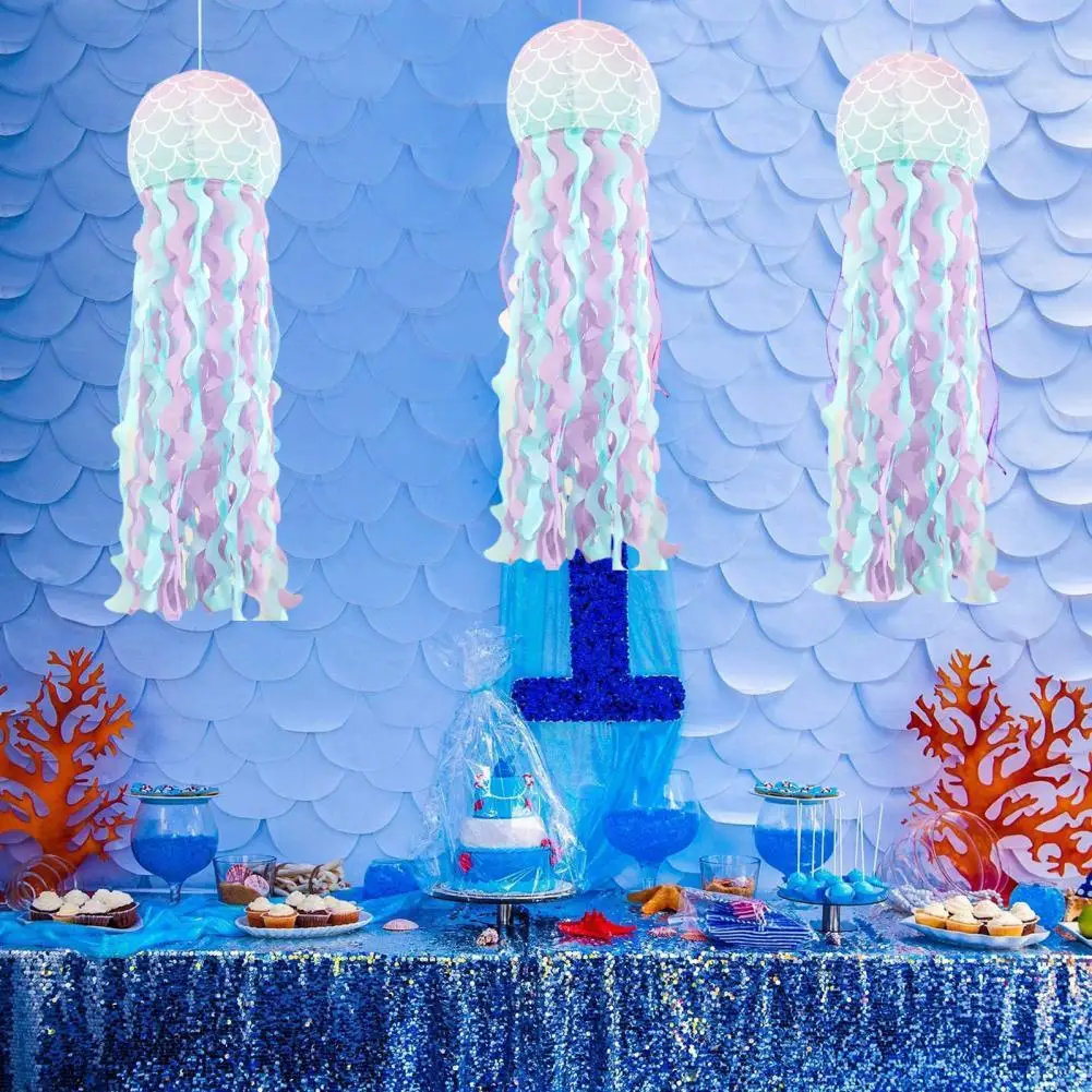 Jellyfish Lantern Lantern Ornament Creative Shape Eye-catching Attractive Mermaid Hanging Jellyfish Lantern for Home
Jellyfish Lantern Lantern Ornament Creative Shape Eye-catching Attractive Mermaid Hanging Jellyfish Lantern for Home