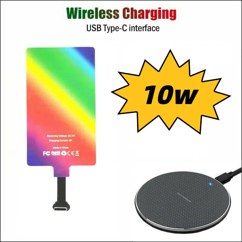 15W Qi Wireless Charger Pad+10w Type-c Receiver For Samsung Galaxy M23 M33 M53 M12 M22 M32 M42 M52 M62 5G
15W Qi Wireless Charger Pad+10w Type-c Receiver For Samsung Galaxy M23 M33 M53 M12 M22 M32 M42 M52 M62 5G