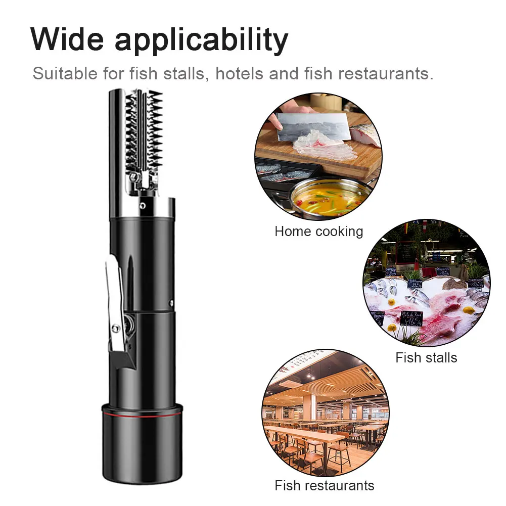 12V Rechargeable Battery Powerful Cordless Supermarket Scale Scraper Universal Waterproof Home Kitchen Electric Fish Scaler
12V Rechargeable Battery Powerful Cordless Supermarket Scale Scraper Universal Waterproof Home Kitchen Electric Fish Scaler