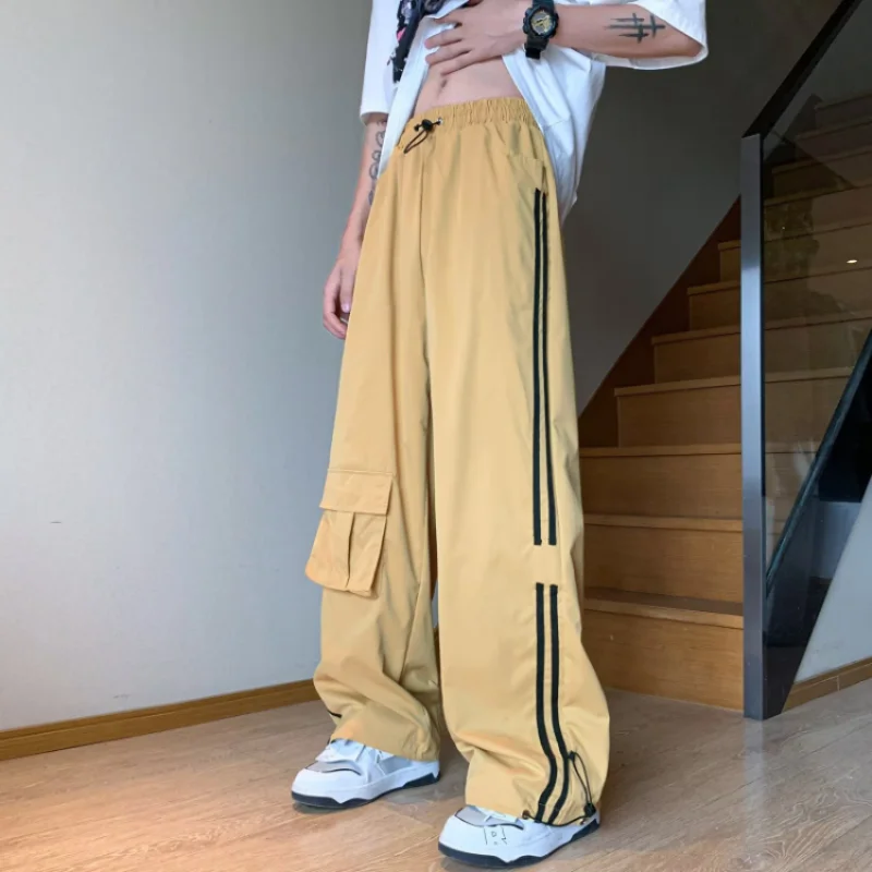 Women's Thin American Loose Wide Leg Casual Pants Summer New Unisex Street Style Female High Waist Straight Leg Cargo Pants
Women's Thin American Loose Wide Leg Casual Pants Summer New Unisex Street Style Female High Waist Straight Leg Cargo Pants
