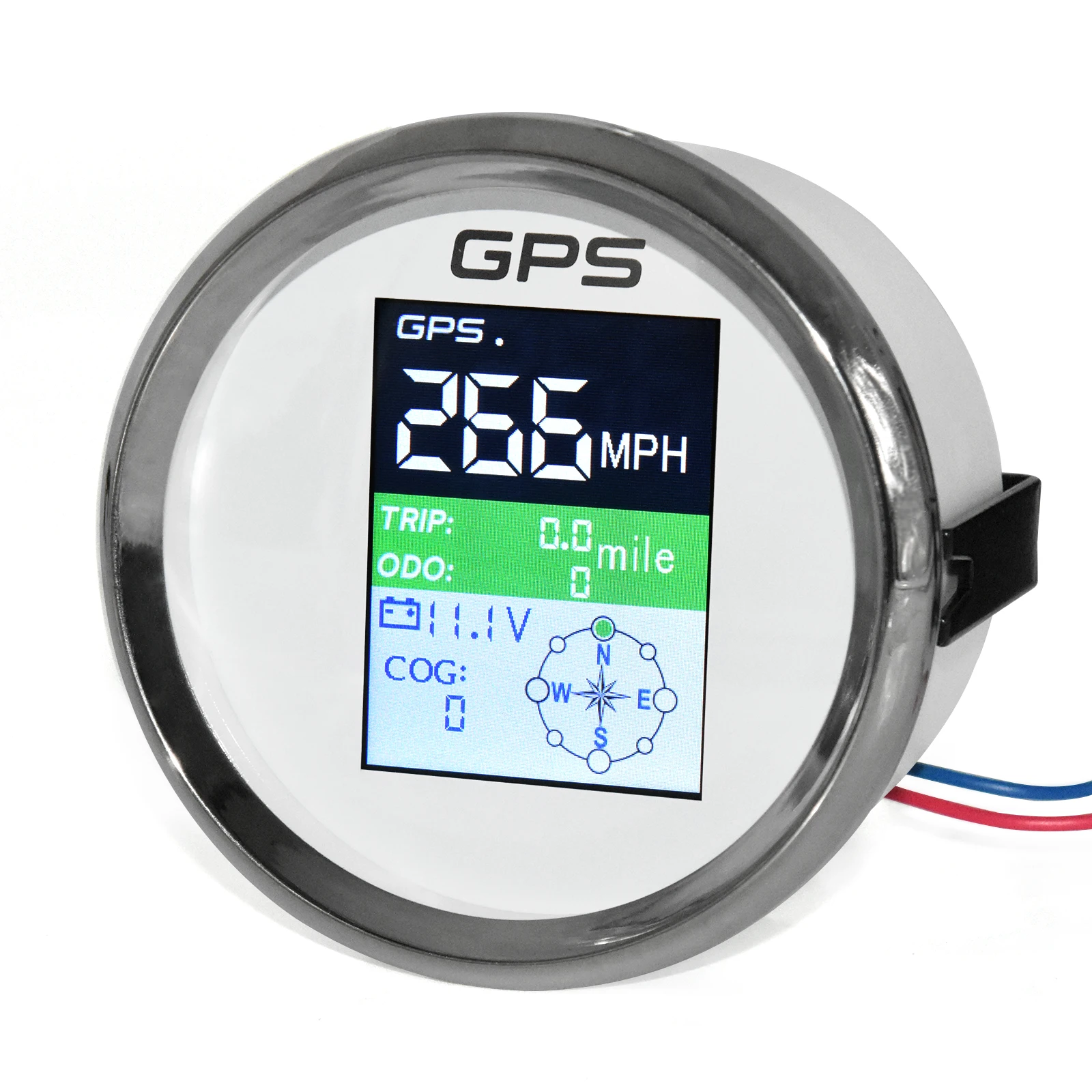 85MM GPS Speedometer + Sensor Odometer Adjustable Trip ODO COG Voltmeter Speed Gauge Meter For Motorcycle Boat Outboard Engine
85MM GPS Speedometer + Sensor Odometer Adjustable Trip ODO COG Voltmeter Speed Gauge Meter For Motorcycle Boat Outboard Engine