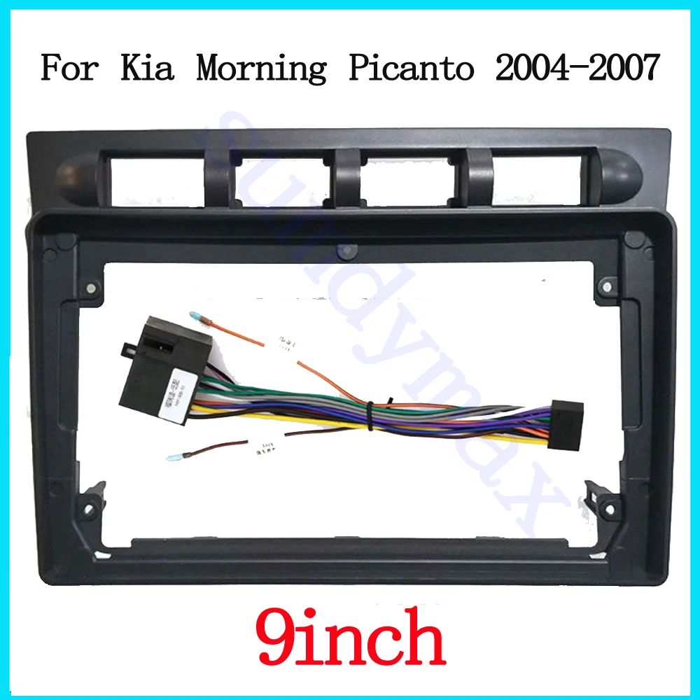 Автомагнитола 9 дюймов, 2 Din, для KIA Morning Picanto 2004-2007 
Автомагнитола 9 дюймов, 2 Din, для KIA Morning Picanto 2004-2007
