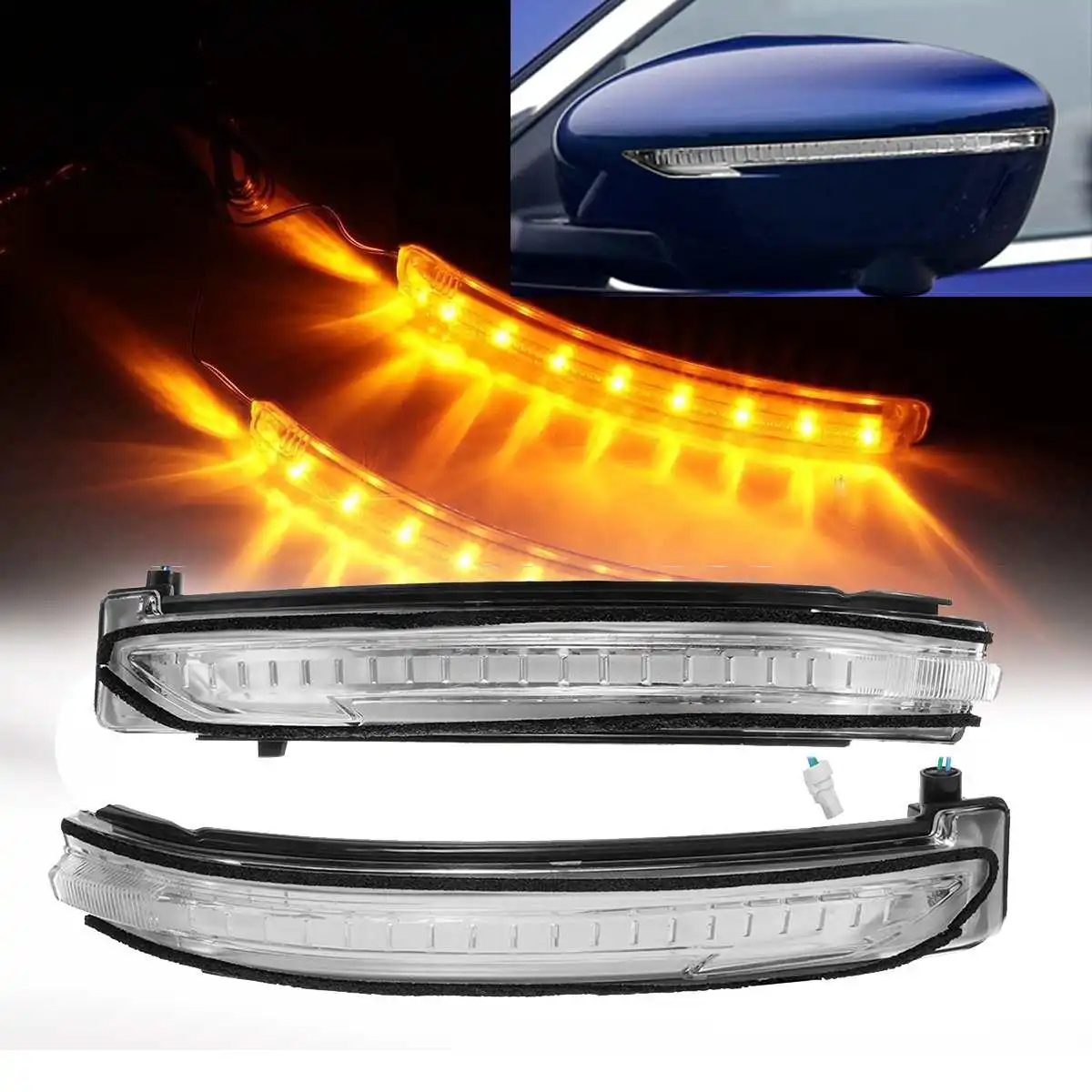 Autoleader Turn Signal Light Rear Mirror Indicator Mirror Indicator Lens LED Signal Light For Nissan X-Trail T32 for Qashqai J11
Autoleader Turn Signal Light Rear Mirror Indicator Mirror Indicator Lens LED Signal Light For Nissan X-Trail T32 for Qashqai J11