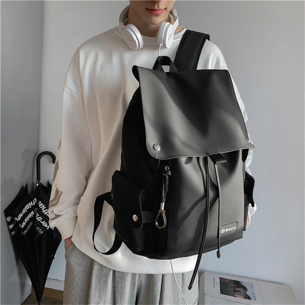 Personalized men's and women's backpack waterproof locomotive large capacity large cover student schoolbag new backpack
Personalized men's and women's backpack waterproof locomotive large capacity large cover student schoolbag new backpack