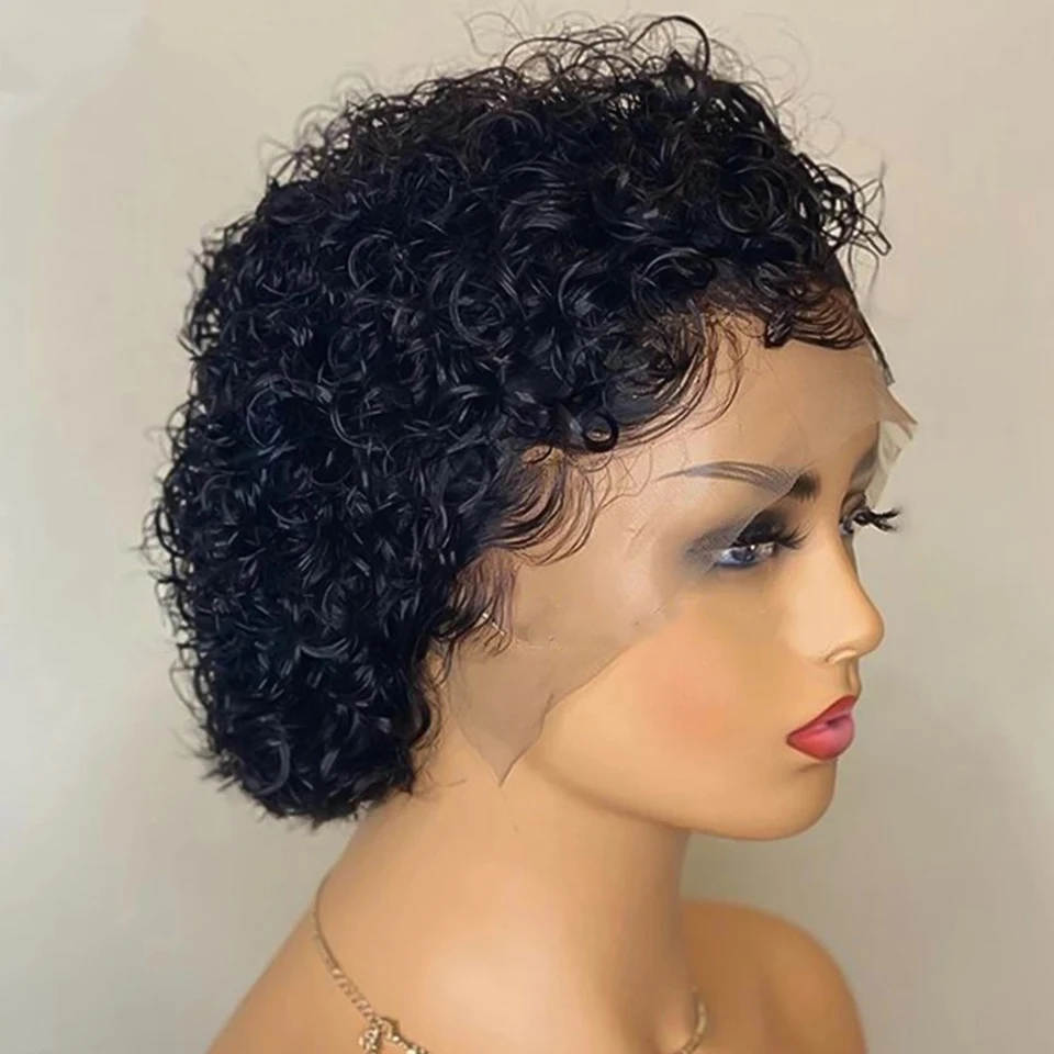 Pixie Cut Wig Human Hair Short Curly Human Hair Wigs Human Hair Wig 13X1 HD Transparent Lace Wig For Women Human Hair Wig
Pixie Cut Wig Human Hair Short Curly Human Hair Wigs Human Hair Wig 13X1 HD Transparent Lace Wig For Women Human Hair Wig