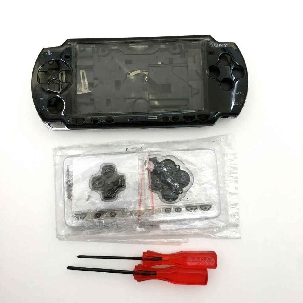 Для консоли PSP 3000 Прозрачная Черная оболочка Полный Корпус чехол с кнопками комплекты Замена
Для консоли PSP 3000 Прозрачная Черная оболочка Полный Корпус чехол с кнопками комплекты Замена