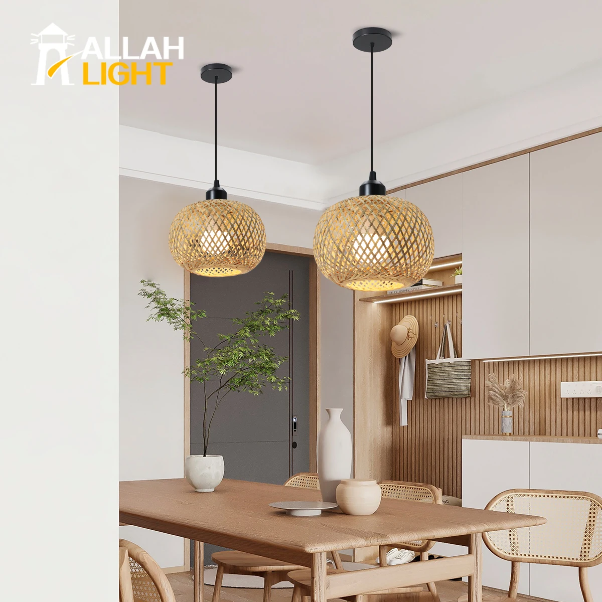 Classic Bamboo Lustre Chandelier Hanging Lamp Ceiling Handmade Rattan Pendant Light Fixture Weaving Home Living Bed Room Decor
Classic Bamboo Lustre Chandelier Hanging Lamp Ceiling Handmade Rattan Pendant Light Fixture Weaving Home Living Bed Room Decor