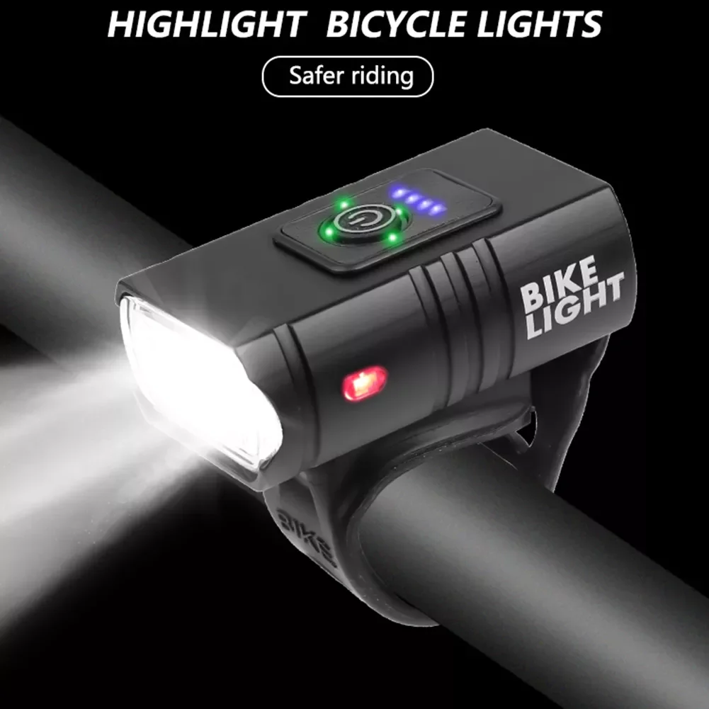 T6 LED Bicycle Light 10W 800LM 6 Modes USB Rechargeable Power Display MTB Mountain Road Bike Front Lamp Cycling Equipment 
T6 LED Bicycle Light 10W 800LM 6 Modes USB Rechargeable Power Display MTB Mountain Road Bike Front Lamp Cycling Equipment