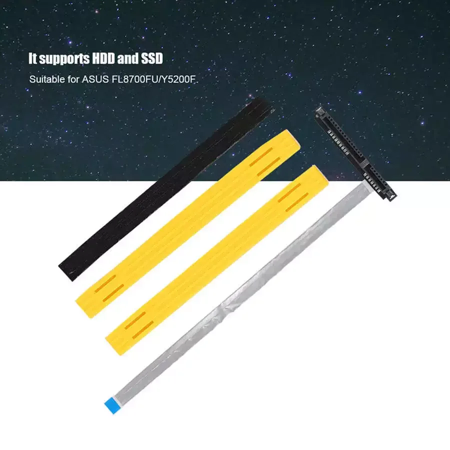 Кабель-адаптер для жесткого диска ноутбука HDD SSD гибкий соединительный кабель для ASUS FL8700FU/Y5200F внутренний компьютер
Кабель-адаптер для жесткого диска ноутбука HDD SSD гибкий соединительный кабель для ASUS FL8700FU/Y5200F внутренний компьютер