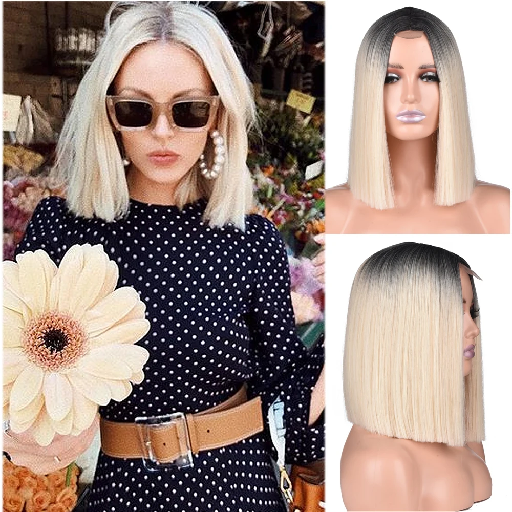 Synthetic Hair Wig Short Bob Wigs With Middle Part Shoulder-Length Straight Hair Cosplay Wig for Women Heat Resistant Ombre Hair
Synthetic Hair Wig Short Bob Wigs With Middle Part Shoulder-Length Straight Hair Cosplay Wig for Women Heat Resistant Ombre Hair
