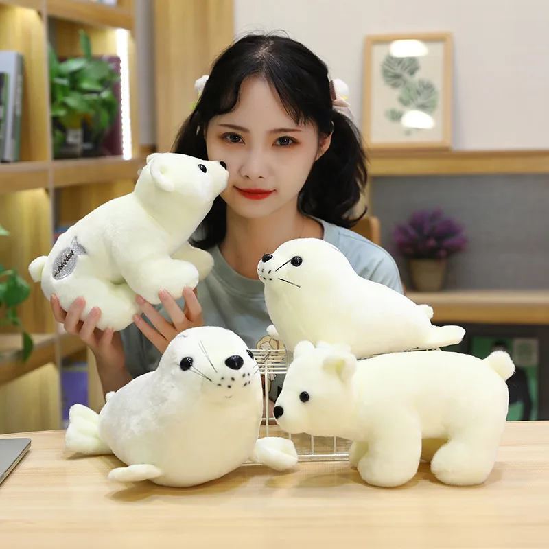 Simulation Animals Plush Toy Sea Lion Polar Bear Panda Dolls Children Birthday Gift Cute Small Dolls for Grab Machine
Simulation Animals Plush Toy Sea Lion Polar Bear Panda Dolls Children Birthday Gift Cute Small Dolls for Grab Machine