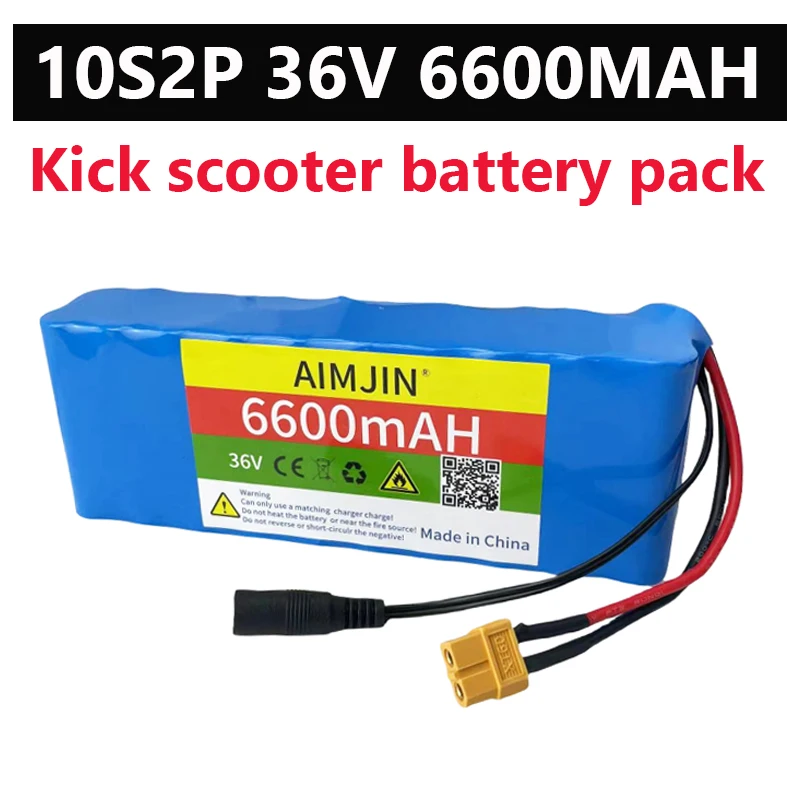 36V 6600MAh 10S2P 18650 rechargeable battery pack 6600MAh, suitable for refitting bicycles, electric vehicles, electric bicycles
36V 6600MAh 10S2P 18650 rechargeable battery pack 6600MAh, suitable for refitting bicycles, electric vehicles, electric bicycles