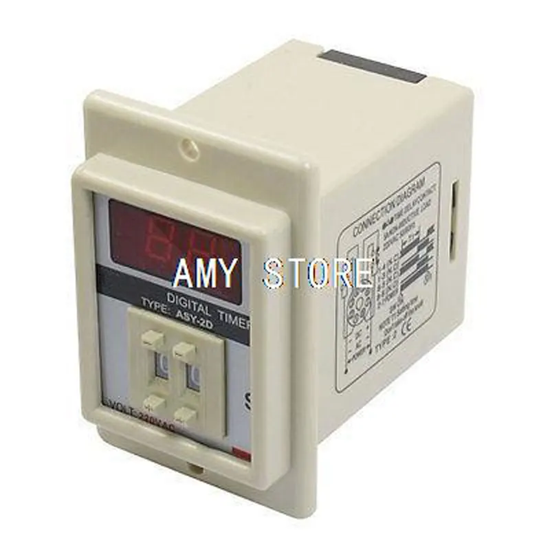 Программируемое реле времени, ASY-2D В переменного тока, 220 С, 9,9 с, Белый 
Программируемое реле времени, ASY-2D В переменного тока, 220 С, 9,9 с, Белый