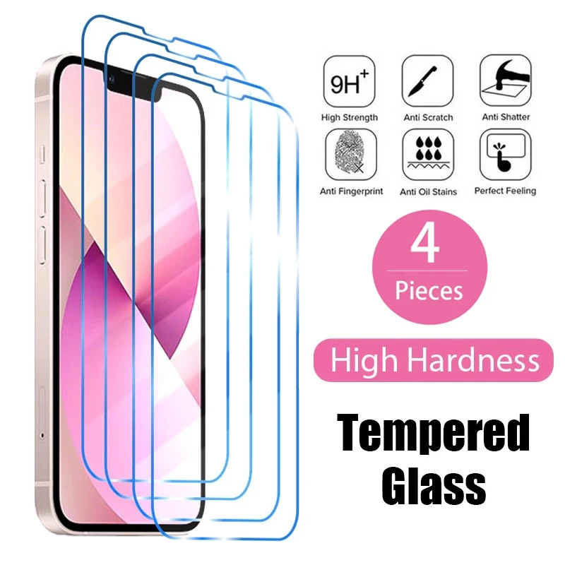 4PCS Tempered Glass For iPhone 13 12 Pro Max Mini Screen Protector For iPhone 12 13 Pro Mini 13Pro 12Pro Max Protective Glass
4PCS Tempered Glass For iPhone 13 12 Pro Max Mini Screen Protector For iPhone 12 13 Pro Mini 13Pro 12Pro Max Protective Glass