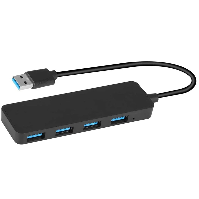 USB Hub 4-Port USB 3.0 Hub, Ultra Slim Extra Light USB Splitter Portable Data Hub With 30Cm Cable Compatible
USB Hub 4-Port USB 3.0 Hub, Ultra Slim Extra Light USB Splitter Portable Data Hub With 30Cm Cable Compatible