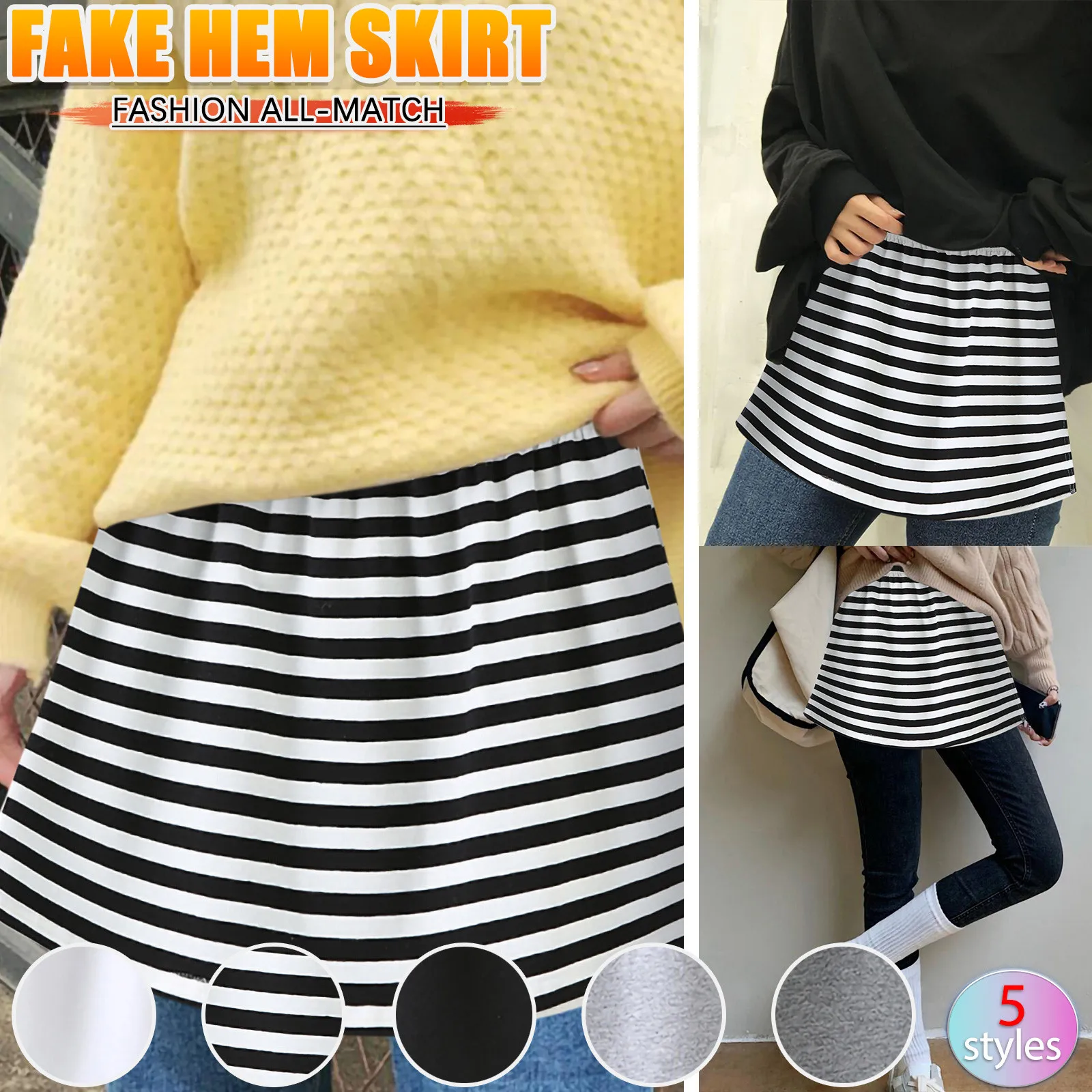 Удлиняющая рубашка, многослойная, имитация топа, нижняя развертка, удлиненная Регулируемая мини-юбка для женщин и девочек, съемная нижняя юбка 
Удлиняющая рубашка, многослойная, имитация топа, нижняя развертка, удлиненная Регулируемая мини-юбка для женщин и девочек, съемная нижняя юбка