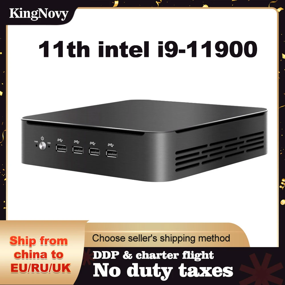 2021 New 11th Gen Intel Mini PC Windows 11 Core i9 11900 i7 11700 i5 11400 Desktop Gaming Computer Linux HTPC UHD750 8*USB WiFi
2021 New 11th Gen Intel Mini PC Windows 11 Core i9 11900 i7 11700 i5 11400 Desktop Gaming Computer Linux HTPC UHD750 8*USB WiFi