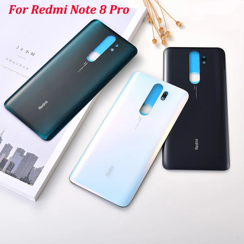 Задняя крышка батарейного отсека, задний корпус для Xiaomi Redmi Note 8 Pro, стеклянная панель, крышка для телефона, запасные части и клейкая наклейка
Задняя крышка батарейного отсека, задний корпус для Xiaomi Redmi Note 8 Pro, стеклянная панель, крышка для телефона, запасные части и клейкая наклейка