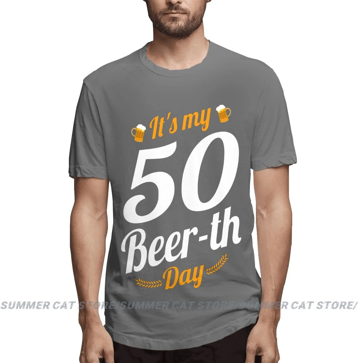 It's My 50 Beer Th Day Birthday Milestone Funny Birthday Gift Men T Shirts 50 Years Old Vintage Tees Cotton Short Sleeve TShirts
It's My 50 Beer Th Day Birthday Milestone Funny Birthday Gift Men T Shirts 50 Years Old Vintage Tees Cotton Short Sleeve TShirts