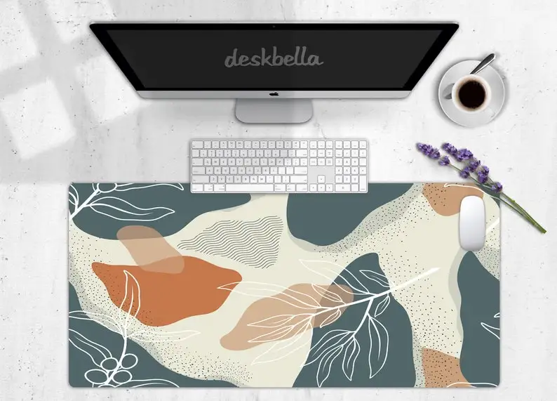 Abstract Flowers And Leave Desk Mat, Cute Extra Large Gaming Mouse Pad, Trendy Desk Accessory, Aesthetic Desk Pad, Large Mouse P
Abstract Flowers And Leave Desk Mat, Cute Extra Large Gaming Mouse Pad, Trendy Desk Accessory, Aesthetic Desk Pad, Large Mouse P