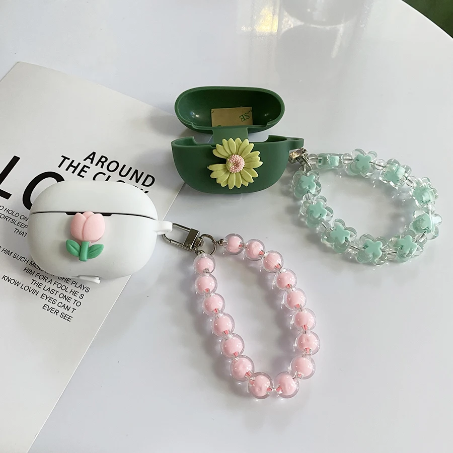 Fashion Case for 1MORE Pistonbuds Pro / PISTONBUDS/ECS3001T Case tulips/Daisy flower Earphone Silicone cover with Lanyard
Fashion Case for 1MORE Pistonbuds Pro / PISTONBUDS/ECS3001T Case tulips/Daisy flower Earphone Silicone cover with Lanyard