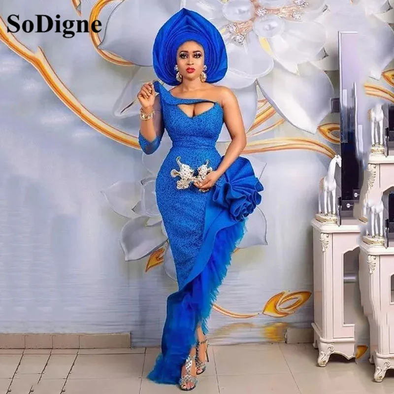 SoDigne Blue Vintage Prom Dress Mermaid One Shoulder Abendkleider Puffy Skirt Sequin Evening Dresses Formal Occasion Gowns
SoDigne Blue Vintage Prom Dress Mermaid One Shoulder Abendkleider Puffy Skirt Sequin Evening Dresses Formal Occasion Gowns