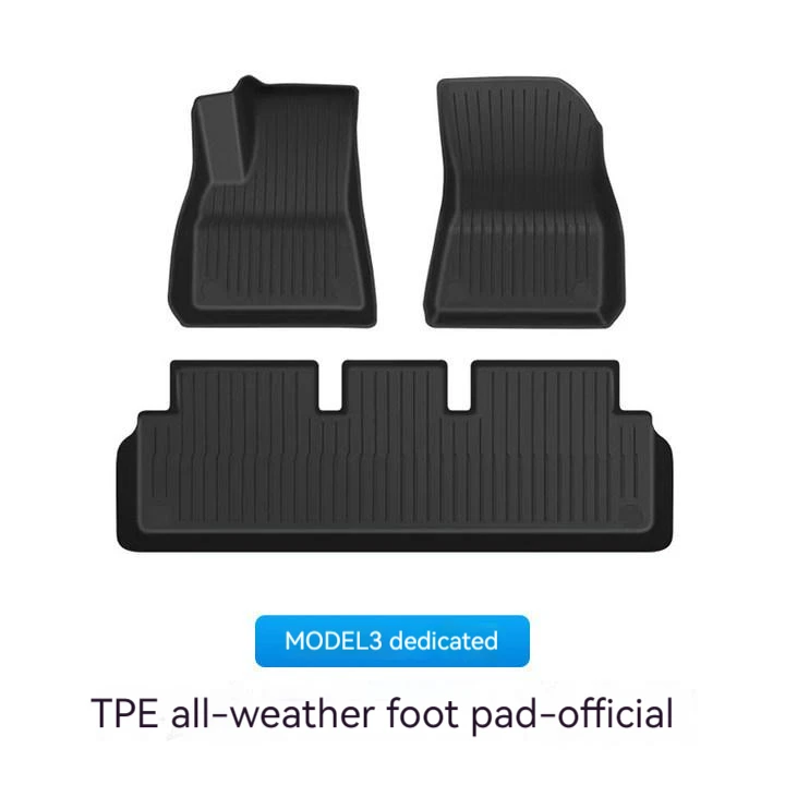 Fully enveloping dedicated floor pads For Tesla Model 3 Y all-weather non-slip and waterproof TPE XPE foot mat trunk tail mat
Fully enveloping dedicated floor pads For Tesla Model 3 Y all-weather non-slip and waterproof TPE XPE foot mat trunk tail mat