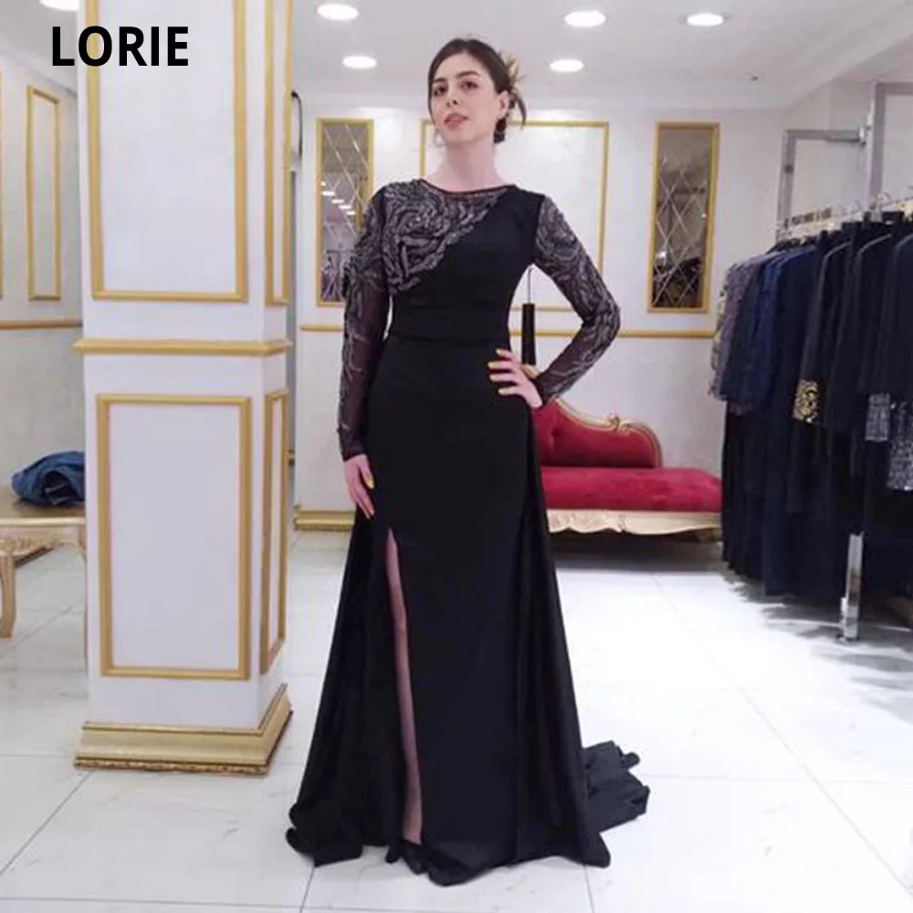 LORIE Black Prom Dresses Mermaid Evening Gowns 2022 Long Sleeves Glitter Sequin Wedding Guest Dress For Women Vestidos De Gala
LORIE Black Prom Dresses Mermaid Evening Gowns 2022 Long Sleeves Glitter Sequin Wedding Guest Dress For Women Vestidos De Gala