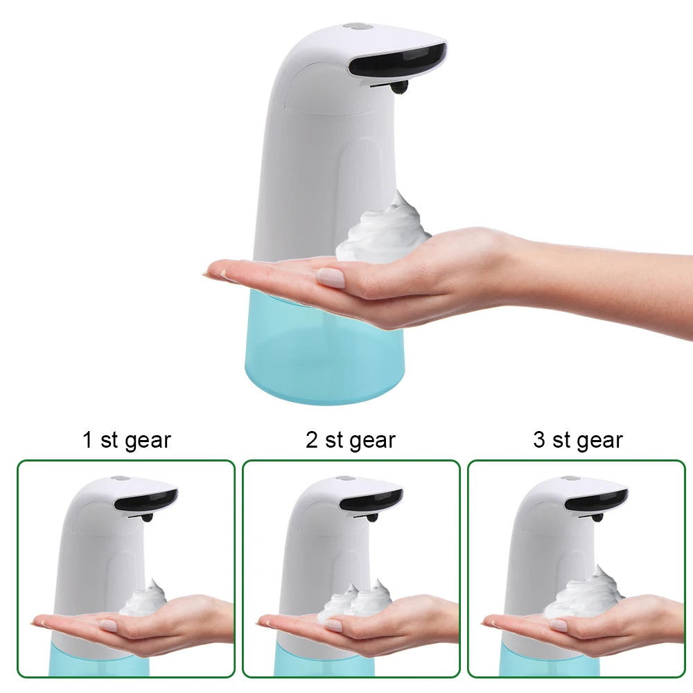 Kitchen Bathroom Tools Automatic Touchless Induction Foam Infrared Sensor Hand Washing 250ml Intelligent Liquid Soap Dispenser
Kitchen Bathroom Tools Automatic Touchless Induction Foam Infrared Sensor Hand Washing 250ml Intelligent Liquid Soap Dispenser