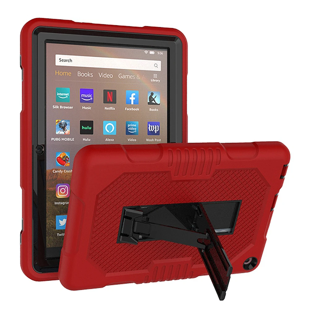 for Kindle Fire HD 8 Plus 2020 Shockproof Case HD8 E-Reader Armor Stand Cover Kickstand 8.0inch E-Book Reader Hard Shell
for Kindle Fire HD 8 Plus 2020 Shockproof Case HD8 E-Reader Armor Stand Cover Kickstand 8.0inch E-Book Reader Hard Shell