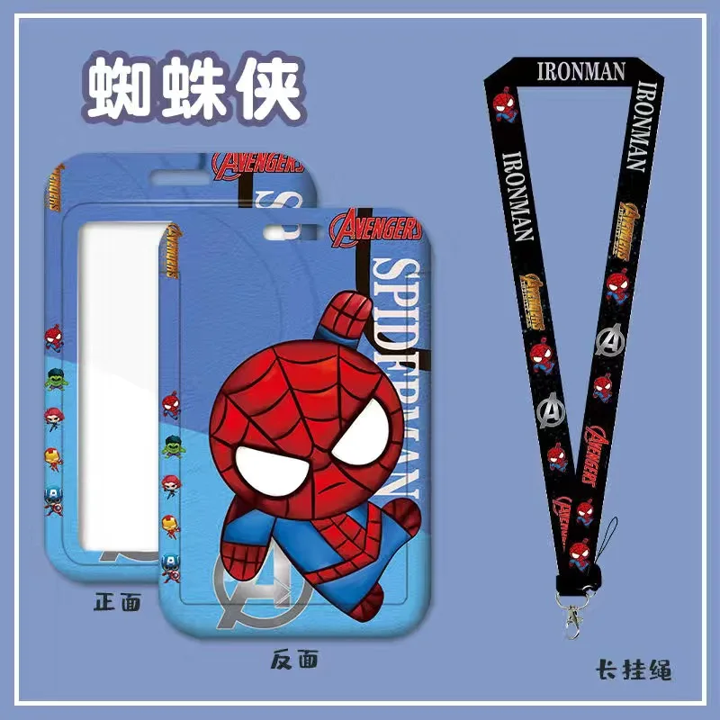 Disney spiderman Card Cover Lanyard Cartoon Retractable ID Badge Reel Holder PVC Campus Bank Neck Strap Rope Gift 
Disney spiderman Card Cover Lanyard Cartoon Retractable ID Badge Reel Holder PVC Campus Bank Neck Strap Rope Gift