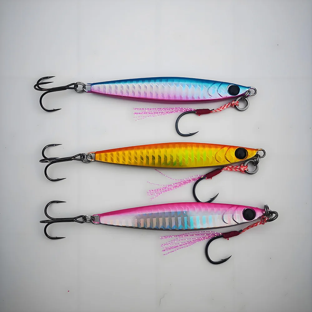 BassLegend 3 шт. морская приманка для морской рыбалки в соленой воде металлический